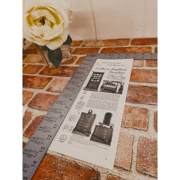 1942 Drexel Southern‎ Highland Furniture Ad - Vintage Home Decor Print Advert - Picture 6 of 6